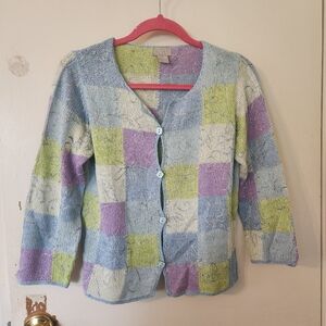 Vintage Sigrid Olsen Sport Knit Cardigan